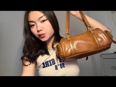 What’s in my bag? ASMR (In character)