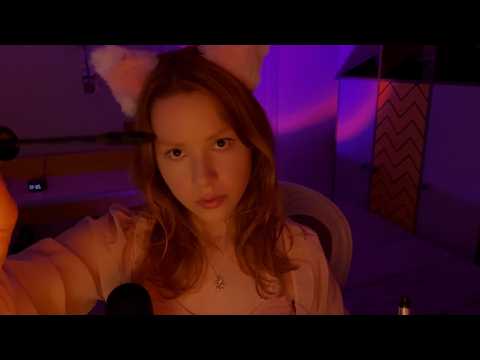 POV ASMR ~ make-up from Cat-Girl