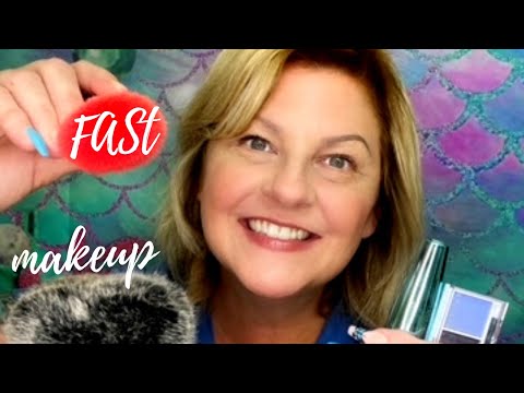 ASMR | VERY FAST ⚡ Makeup Application!!! | Ft. Fast Whispering, Tapping, Invisible Triggers, POV 🥰💗