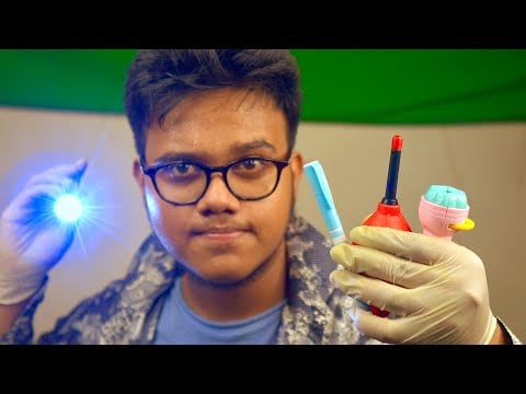 ASMR Fast Cranial Nerve Examination Compilation for you