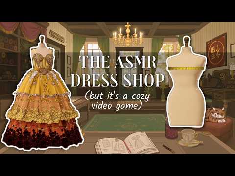 ASMR 🪡 Sewing up satisfying ASMR in Dressmaker 👗