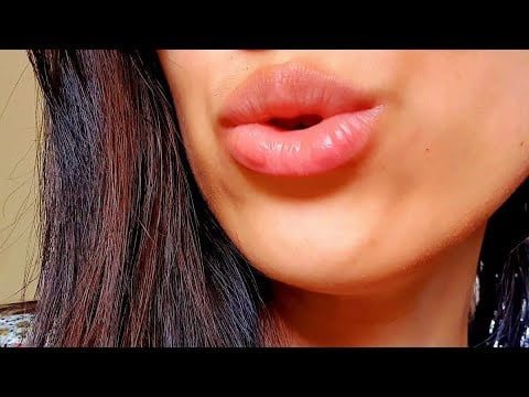 ASMR 1hr+ Ear To Ear Soft Spoken Whispering 🌗 whisper, binaural, ramble, kiss, heartbeat, blowing