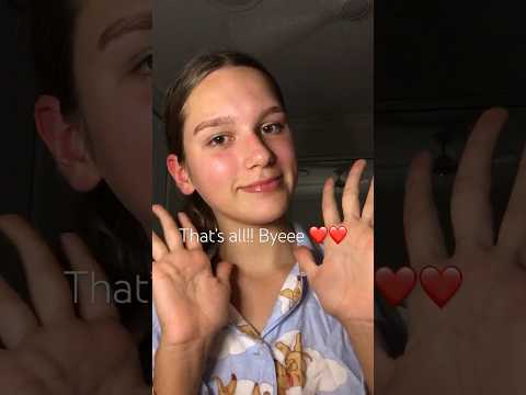 ASMR grwm for bed!! (No talking ❤️) #relax #asmr  #tingles #sleepy #fyp #viralvideo #relatable