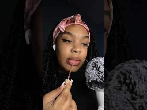 lipgloss application 🎀 #shortscreator #shorts #asmr #sleep #lipgloss #lips #sleep #relax #tingles