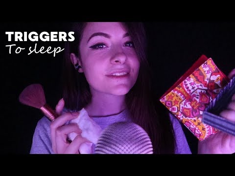 ASMR FRANCAIS ⚪️ TRIGGERS pour dormir, tapping massage, chuchotement