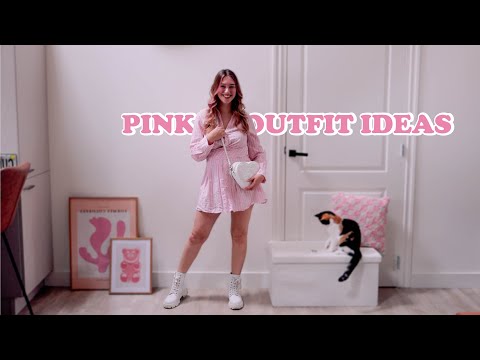 ASMR Pink Outfit Ideas 🎀 (Whispering)