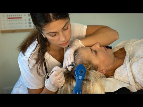 ASMR Real Person Scalp Check & Face Mapping | Scalp Massage, Acupressure, DESENSITIZATION