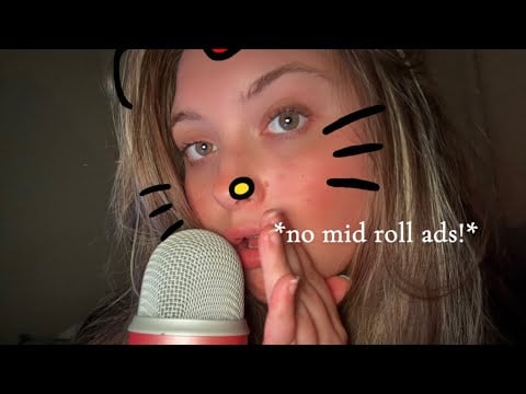 🤫ASMR CUPPED INAUDIBLE WHISPERS + MOUTH SOUNDS *no mid roll ads!* perfect for sleep 😴 
