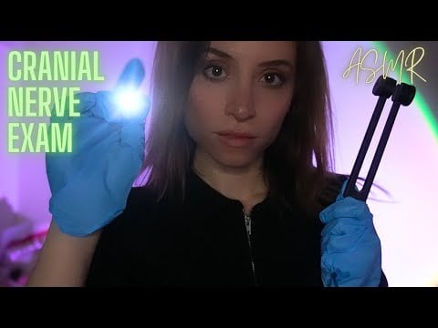ASMR 😴 Calming Cranial Nerve Exam (soft spoken)