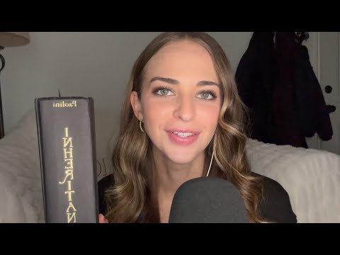 ASMR | Soft Spoken Book Tapping 📚 (over explaining, flipping pages)