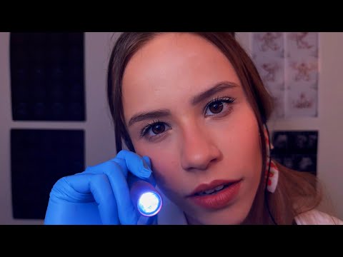 ASMR Exame de NERVOS CRANIANOS: Testando TODOS os seus SENTIDOS