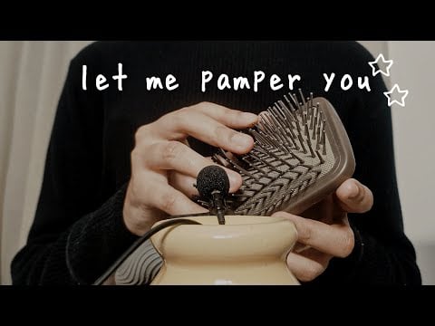ASMR Hair Brushing And Scalp  Massage (Tapping, Scratching, Hairbrush Sounds) *No Talking*