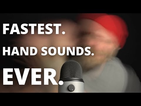 ASMR Fast and Aggressive Hand Sounds