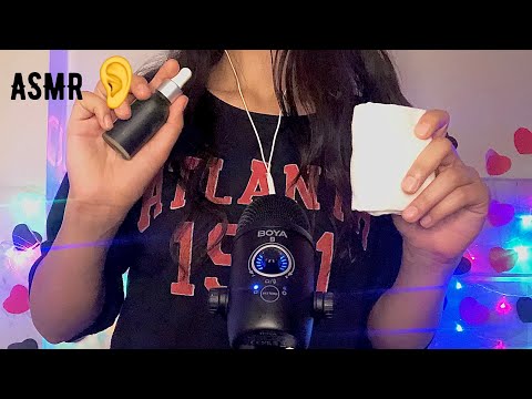 ASMR Cleaning Out 🧼Your Ears ✨(inuadible whispering, mouth sounds)