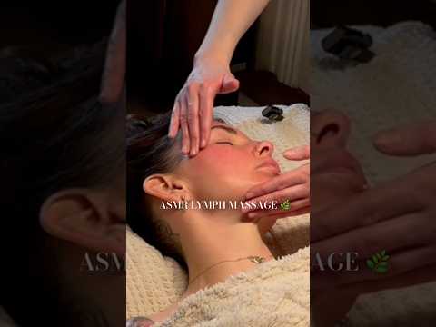 ASMR LYMPH FACIAL MASSAGE ~ soft spoken 🌿