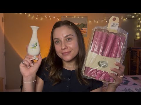 ASMR | Wedding Decor Thrift Haul ✨
