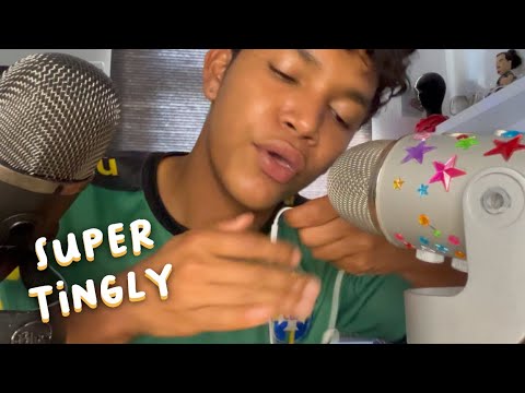 ASMR Fast Mouth Sounds with 3 differents Microphones