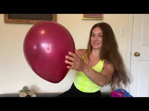 ASMR Balloons 🎈 Blowing Tapping & scratching &popping 🎈 NO talking