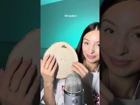 Wooden or squishy tapping? #asmr #tingles #triggersforsleep #asmrvideos #relax