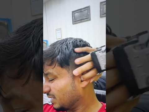 This Head Massager Hit Different… I Literally Saw Stars! ✨😂 #shorts #asmr #barber #massage