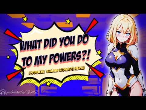 ASMR Steamy Roleplay: New God [Superhero x Yandere Villain Listener] [Twist Ending] [Worship]