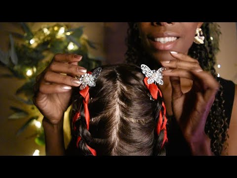 ASMR EXTRA Tingling & Delicate Hair Styling _Hair play, Healing, Massage, Comb, brushing hair