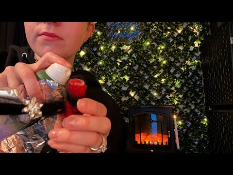 ASMR Doing Your Hair | brushing, combing, curling, accessory sounds, soft spoken