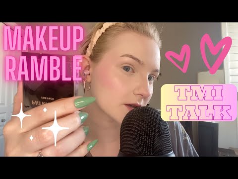 TMI GRWM with new makeup!(first impressions)Whispered Ramble💋