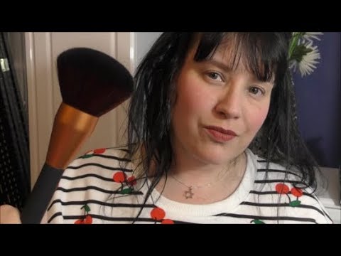 Asmr - Whispering and Camera brushing