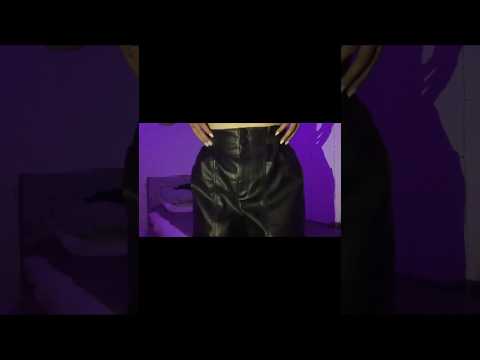ASMR Leather shorts sounds ✨ #asmr #leather #leatherfashion #asmrsounds #skirt #clothing