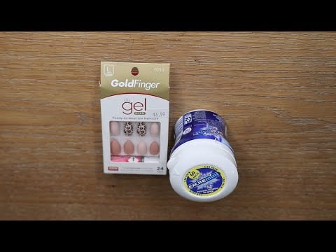 Neutral Cheetah Press On Nails Design ASMR Chewing Gum