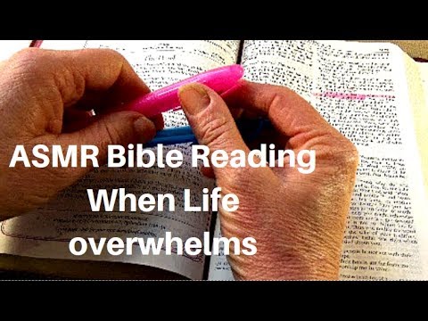 ASMR Bible Study & Prayer: Soft spoken - Jesus walks on water