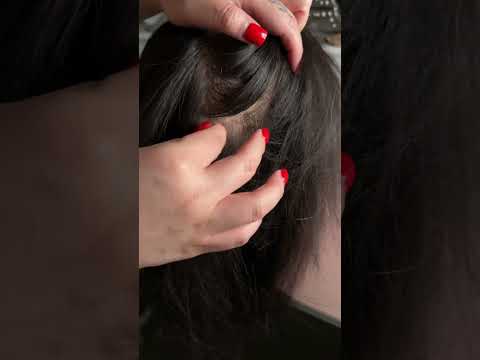 ASMR Checking your hair for lice #asmr #asmrperls #asmrlicecheck #licecheck