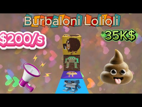 Italian Brainrot vs Roblox: Steal a Brainrot Characters #loop #roblox