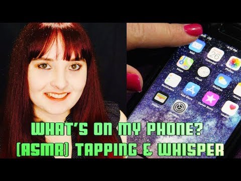 What’s On My Phone? 📱(ASMR)💅 Tapping & Whisper