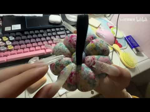 ”KC Sleep Aid” - female college dormitory | long nails tapping camera trigger | immune sleep aid vi