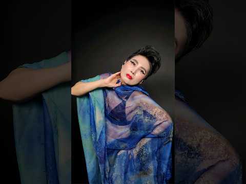 Whispers in Motion 🧣 | 4K Scarf Flowing ASMR by Rhea Jung, Where Every Move Speaks Emotion