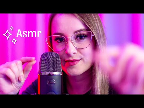 ASMR REMOVENDO SUAS ENERGIAS NEGATIVAS COM MÚSICA DE FUNDO |  Toques na tela e Sons de boca