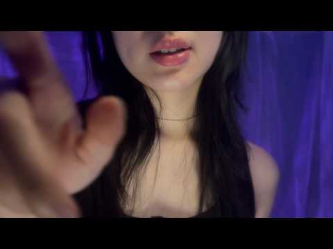 ASMR 🌀 Fall Under My Spell 🌀 Ear To Ear Positive Affirmations & Hand Movements