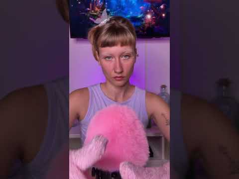 ASMR gloves visual and sound triggers