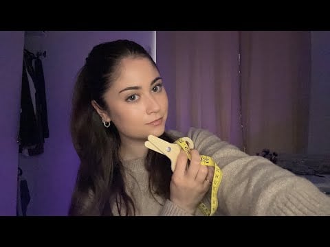asmr photoshoot: hair brushing, hair play, light triggers