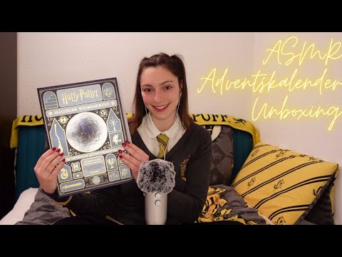 ASMR Harry Potter 🪄 Magische Weihnachten 🎄 Adventskalender UNBOXING [german/deutsch]