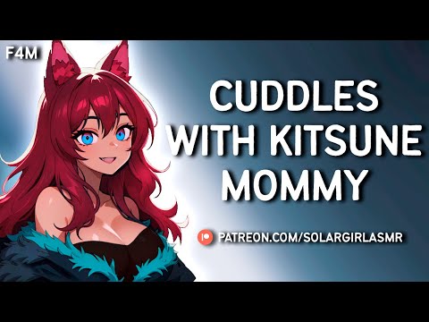 ASMR Mommy Kitsune Soothes Your Insomnia | Good Boy | Heartbeat | Mommy ASMR GF Comfort Sleep Aid