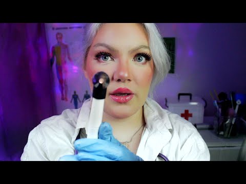 ASMR Medical Mashup: Ear Cleaning, Hearing Tests, Eye Doctor, Face Exam | For sleep