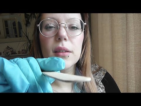ASMR ROLEPLAY EAR NOSE THROAT EXAMINATION ENT | Doctor Whispers | Symptoms check up