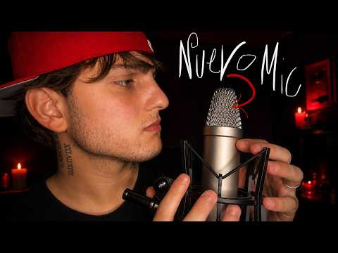 asmr probando NUEVO MIC🎤🥱 (Mouth Sounds, Tapping, Susurros, Etc…)