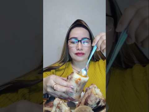 BONE MARROW #everyone #mukbang #shortsfeed #food