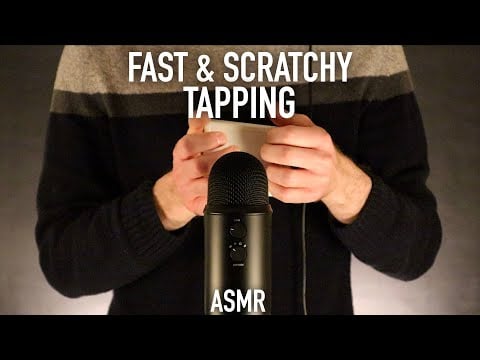 ASMR Fast & Scratchy Tapping (No Talking)