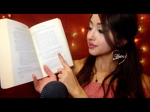 ASMR | semi-inaudible reading 😴📚