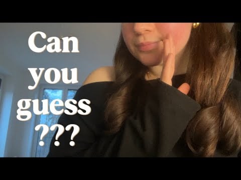 Asmr guess the silent word 🤫